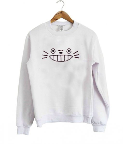 Totoro Face Sweatshirt