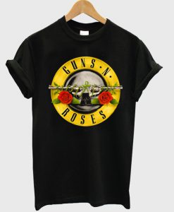Gun's and roses logo T shirt
