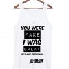 all time low quote Adult tank top