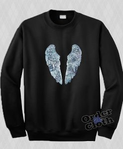 Coldplay Ghost Stories wings Sweatshirt