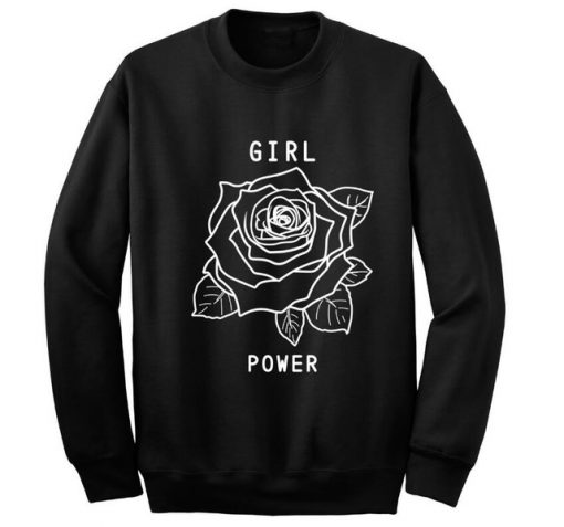 Girl Power Graphic Sweatshirt