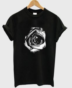 Grayscale Rose T-shirt