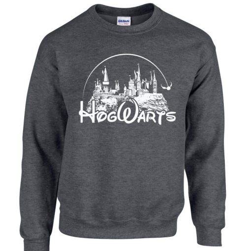 Grey Harry Potter Hogwarts Sweatshirt