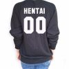 Hentai 00 Back Printed Sweatshirt