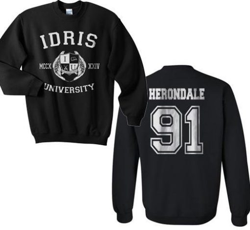 Herondale 91 Idris University Sweatshirt