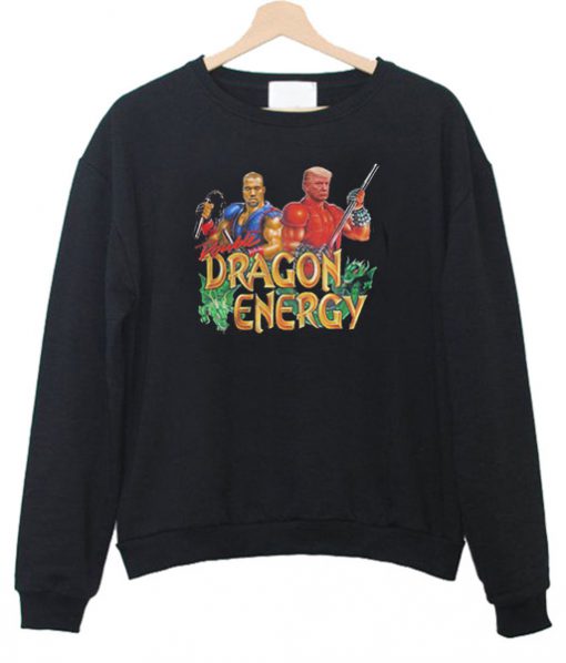 Kanye West Donald Trump Double Dragon Energy Sweatshirt