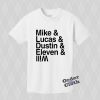 Mike, Lucas Eleven, Stranger Things T-shirt