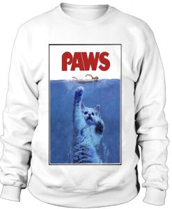 Paws cat Sweatshirt