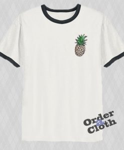 Pineapple ringer t-shirt