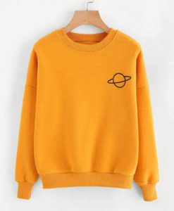Planet print Sweatshirt
