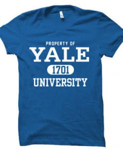 Property of Yale University 1701 T-shirt