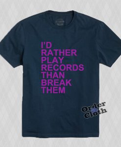 Rather Play Records Shirt