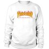 Thrasher Flame logo Sweatshirt