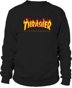 Thrasher Flame logo Sweatshirt