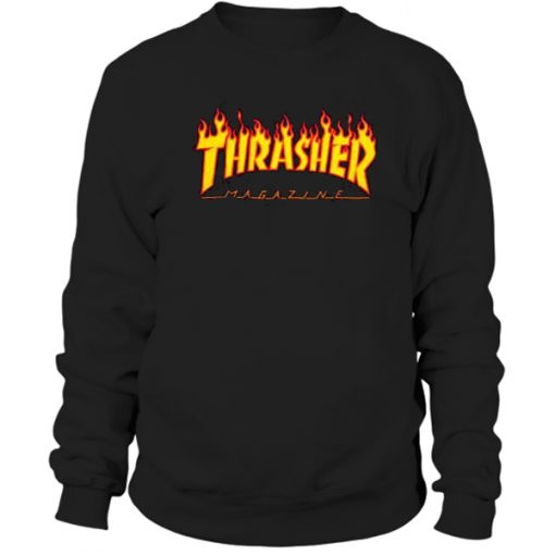 Thrasher Flame logo Sweatshirt