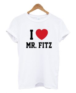 I love Mr Fitz T-shirt