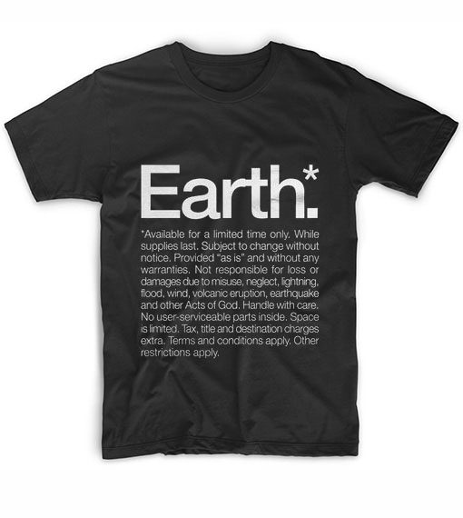 Earth Definition T-shirt
