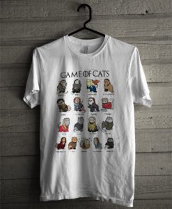 Game of cats T-shirt