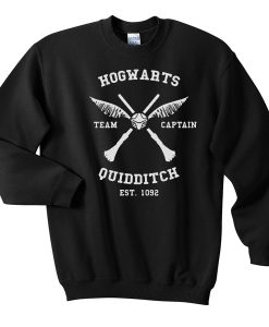 Hogwarts Quidditch Est 1092 Team Captain Sweatshirt