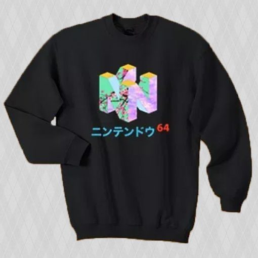 Japanese Nintendo 64 Sweatshirt