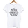 Love is the smell of sunscreen t-shirt