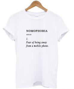 Nomophobia Definition T-shirt
