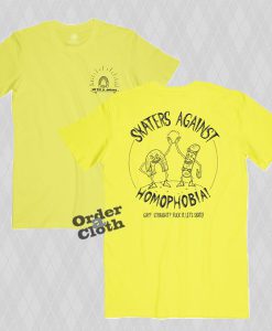 Skaters Against Homophobia T-shirt