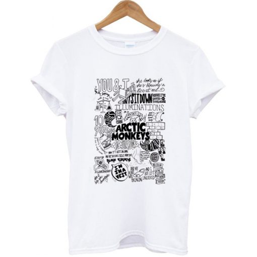 Arctic Monkeys Songs T-shirt