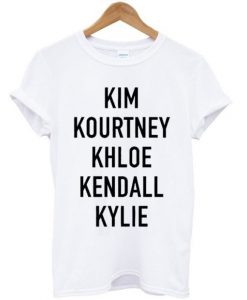 Kardashian's T-shirt
