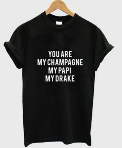 You Are My Champagne My Papi My Drake Tee