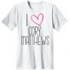I Love Cory Matthews T-shirt
