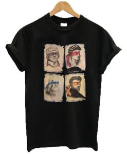 Donatello Raphael Leonardo And Michelangelo T-Shirt