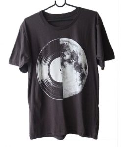 Half Moon Record Album T Shirt