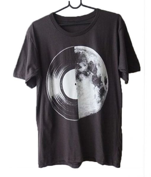 Half Moon Record Album T Shirt