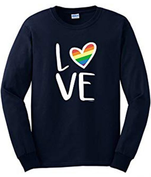 Love Pride Graphic Sweatshirt