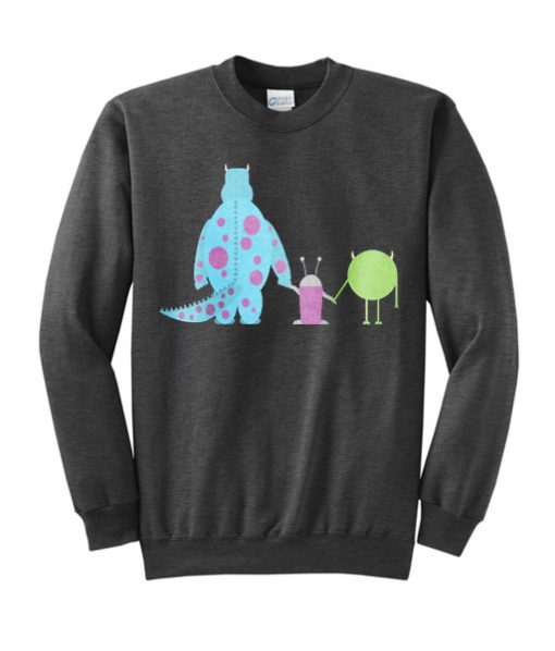 Monsters Inc Sully Mike and Boo Sweatshirt