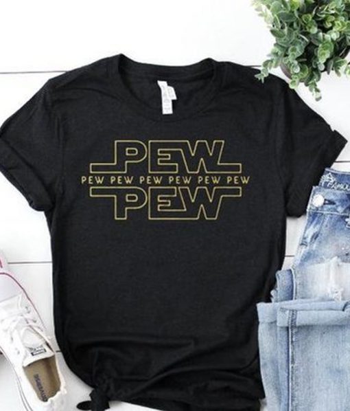 Pew Pew Star Wars T-Shirt