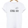 Chill Out Smoking Alien T-Shirt