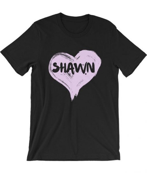 Shawn Heart Short Sleeve T-Shirt