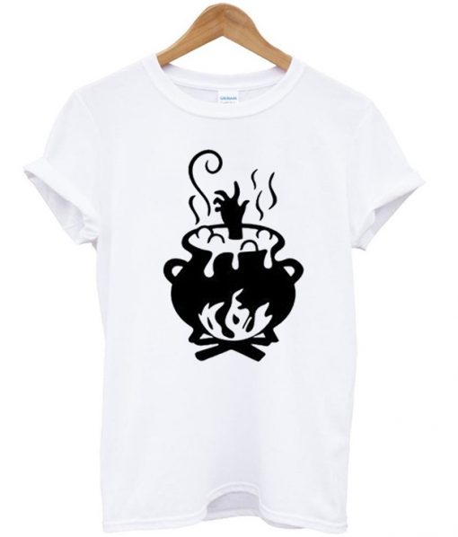 Witch Claudron Graphic T-Shirt