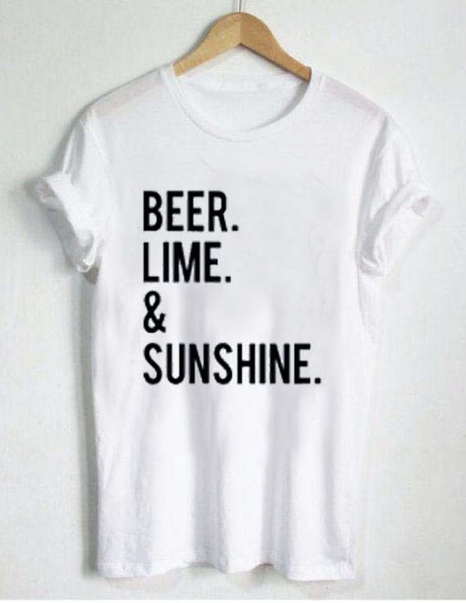 Beer Lime & Sunshine T-shirt