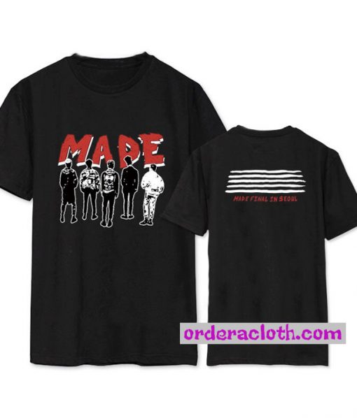 Bigbang MADE Final In Seoul T-shirt