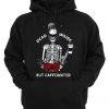 Dead Inside But Caffeinated Graphic Hoodie