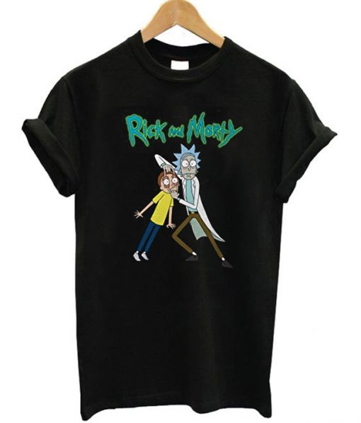 Rick and Morty Eyes Open T-Shirt