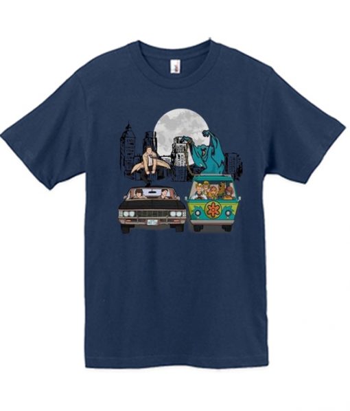 Supernatural and Scooby Doo on The Open Road Tee