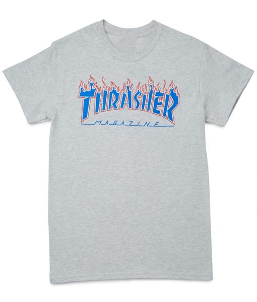 Thrasher Blue Flame T-Shirt