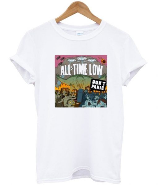 All Time Low Don't Panic T-Shirt