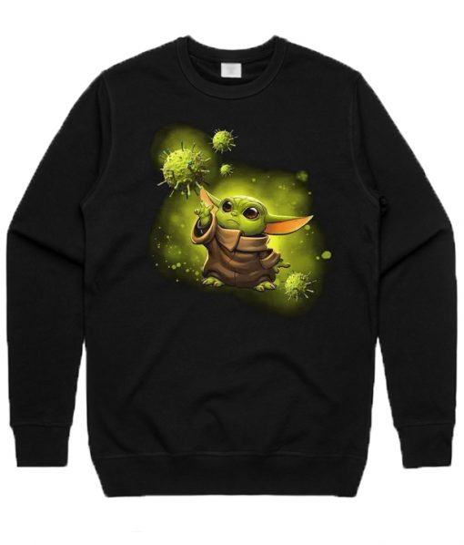 Baby Yoda X Coronavirus Sweatshirt