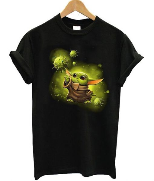 Baby Yoda X Coronavirus T-Shirt