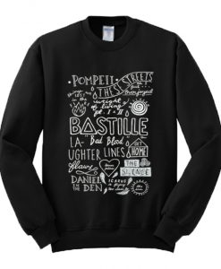 Bastille Collage Art Sweatshirt